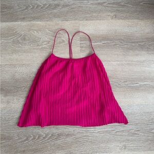 Hot Pink Going Out Top